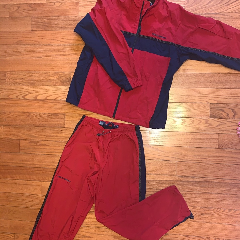 Polo Sport track suit size M.